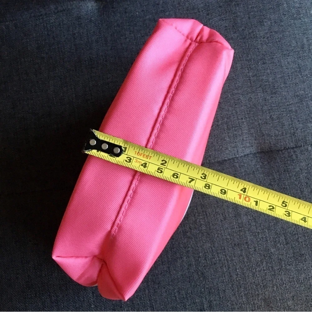 Clinique x Kate Spade “hello, gorgeous” Travel, Makeup Bag, Red, Pink